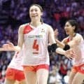 【バレー】日本女子、連敗ストップ７勝目　石川真佑「自分が決める」第４セット“石川劇場”２日連続チーム最多の２２得点 、サッカーＷ杯の盛況に刺激も…タイに３－１
