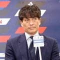 ＪＦＡ宮本恒靖会長、森保監督への異例の短期契約での続投方向性について「話せるタイミングになったら話す」と否定せず…福島で取材対応