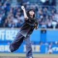【ロッテ】櫻坂46山﨑天が始球式「真っすぐ飛んだので100点」大暴投の昨年のリベンジ果たす