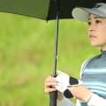 単独首位の仲宗根澄香、連日の7アンダーに「本当に怖い」