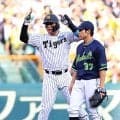 【阪神】森下翔太がヤクルト高橋から初回先制二塁打　一塁走者の中野拓夢の好走塁も光る
