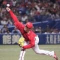 【広島】森下暢仁が５回６失点ＫＯ　味方失策もあり中盤に失点、５回にはサノーにソロを食らう