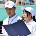 3年生マネジャーが開会式を進行「がんばれと思い込めた」　高校野球
