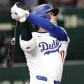 大谷翔平　第３打席は中飛　飛距離１１３メートルも中堅フェンス手前で捕球され場内ため息