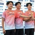 【陸上】リレー侍がオーバーハンドパスに挑戦　３走の桐生祥秀「やってみたい気持ちはあった」　１８日のＤＬロンドン大会で実戦導入