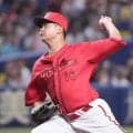 【広島】痛恨！森翔平、立ち上がりに岡林勇希と石川昂弥に被弾…４回４安打４失点で降板