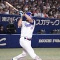【中日】真面目なボスラーも「加トちゃんペッ」ならぬ「ボスちゃんペッ」！？７回に４号２ラン