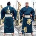 霧島、綱取りへ「金づくし」　染め抜き、子供たちからは手作り「金メダル」　２度目挑戦「やるしかない」…１２日初日・名古屋場所
