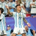 アルゼンチンが勝負を決める３点目「最後はメッシに出すかと思ったら…」FWマルティネス決定弾