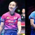 卓球日本開催に臨む両者にWTT公式が熱視線　伊藤美誠は「地元の舞台で好スタートを切る」篠塚大登は「雪辱を喫して臨む」