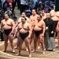 名古屋場所名物「白鷺の姉御」今年も健在！84歳、元気に初日観戦　神野大地さんの祖母