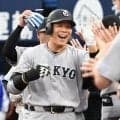 巨人・佐々木が初回にグランドスラム　全力疾走でダイヤモンド１周　今季６号はプロ初の満塁弾、４点を先取