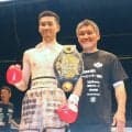丸元大五郎、プロデビュー５連勝で初タイトル獲得　圧巻１回ＴＫＯ勝ち　父は元東洋太平洋王者・丸元大成