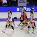【バレー】日本はポーランド相手に第１セットを落とす　相手のブロックに苦しみ途中５連続失点