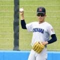 【高校野球】横浜・織田翔希は左足首の打撲の影響で、先発林田滉生に託しベンチスタート／神奈川