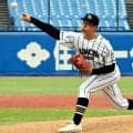捕手から転向の2年生右腕　岩倉相手に力投した足立学園・栗原投手