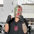 覆面ボクサー？世界王者・岩田翔吉への挑戦者バディージョ、異例プロレスマスク被って公開練習登場「笑ってもらおうと」陣営は岩田のインスタチェックも“ブロック”されていた
