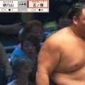 若手力士、元大関・朝乃山にマジ張り手“2連発”！「ガチンコ相撲」「ほぼ右ストレート」「しびれたわ」ファン騒然