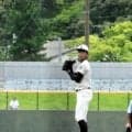 瀬田工のエース山崎投手、悔やむ六回　守備のほころびから失点