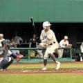 流れ決めた先制打　「文武両道でも、甲子園に」　盛岡一・浅利優作