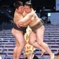 【大相撲】元ラグビーＵ-２０日本代表・原口慎太郎が白星デビュー「楽しかった。ラグビーの試合前の高ぶりと似ていた」　元序二段力士を寄り切る