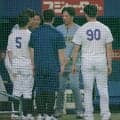 めっちゃいいムード！阪神・藤川球児監督が中日の大野雄大、松山晋也、村松開人、細川成也と大笑い　球宴出場のあいさつ受ける→試合中とは違う和やかシーン