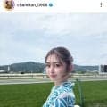 夏の競馬場に高身長美女が降臨！身長１７６センチの華やか浴衣姿が「綺麗すぎ」「めっちゃ可愛い」と反響…ゆうちゃみが公開