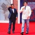 村上宗隆、初のレッドカーペットは「嬉しいです」　白ジャケット＆デニムコーデに“ご満悦”