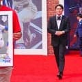 山本由伸、ロレックスの高級時計＆黒タキシードで登場「シンプルな感じでかっこよく」