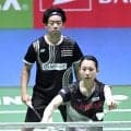 【バドミントン】限定ペアの松友美佐紀、緑川大輝組が中国組に１-２で競り負ける　松友「明日も試合をしたかった」　ジャパン・オープン