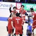 【バレー男子】第２Ｓは２５-１９で日本が奪取　セットカウント１-１のイーブンに