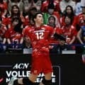【バレー】日本が第２セットを取り返す　リベロ山本智大が好手連発で流れ引き寄せる