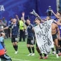 【Ｗ杯】アルゼンチンがＦＩＦＡ規範に違反の可能性　紛争を連想させる横断幕で因縁対決勝利を祝福　
