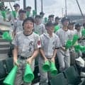 【高校野球】武蔵、中学生がスタンドから熱い声援　「先輩に負けない」来春は高校球児に／西東京