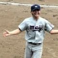 七回満塁を無失点　明大中野・関投手は強気「抑えたらかっこいい」