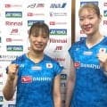 【バドミントン】「フクマツ」が競り勝って準々決勝に進出　香港ペアに逆転勝ち　福島由紀「何とか乗り越えられた」　ジャパン・オープン