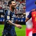「神のみぞ知る」メッシ、スペインとの決勝戦に向けてメッセージ　バルサの後輩、ヤマルとの新旧GOAT対決に注目【北中米W杯】