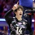 【バレー男子】石川祐希がＮＬ通算１０００得点マーク　第１Ｓは１８-２５と落とす