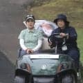 【女子ゴルフ】信号待ちで追突事故被害「ビックリ。ドンっと衝撃があった」　青木瀬令奈が途中棄権「不運の後はいいことがある」