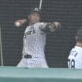 阪神・湯浅京己がブルペン入り　負傷後初めて捕手を座らせて約２０球　「右足首の捻挫」からの復帰に前進