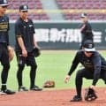 【阪神】高寺望夢が遊撃でノック受ける　あらゆる可能性へ準備　小幡竜平が二塁も