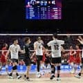 【バレー】日本、第３セット　初めてリード許すも…中盤一気に前に出て25－16で11連勝