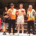 金子佳樹　Ａ級昇格初戦でＴＫＯ勝利　金子ジム初代会長の孫「やっとプロボクサーになれた感じがします」