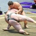 “イケメン幕下”大森　勝ち越し王手の３勝目　巨漢に上手出し投げで「自分の形にすることが出来た」