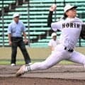 強豪に初回3失点もチェンジアップで粘投　加茂農林・横山翔大投手