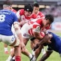 【ラグビー】江良颯「誰がトライしたかは別にいい」大塚壮二郎にトライ譲るも「いいプレー」