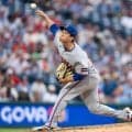 メッツ千賀滉大は２番手で登板し１回１／３を３安打２失点　ハーパーに２点適時打浴びる