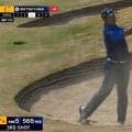 【動画】松山英樹は「67」で11位　17番はバンカーからピタリと寄せて7つ目のバーディ