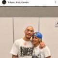 山本美憂　顔から流血する長男・山本アーセンと２ショット「He’s my hero」モデルの美形娘も話題