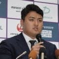 佐々木麟太郎がマーリンズ入り表明「この道が失敗だったとしても後悔だけはしたくない」「新たな道の開拓が佐々木麟太郎の使命、宿命」故郷岩手で会見　ドラ１指名のソフトバンク、ＤｅＮＡにも感謝